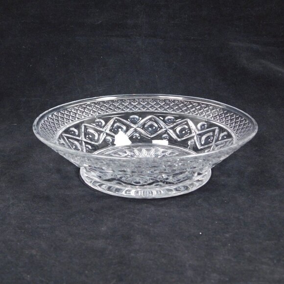 2 Imperial Glass Cape Cod Clear Flared Bowl 6.75" Pressed Cereal Soup Serving - Picture 5 of 12
